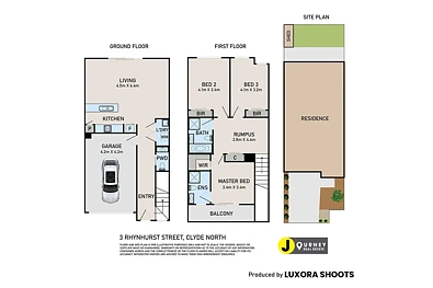 3 Rhynhurst Street, Clyde North, VIC 3978, 3 slaapkamers, 2 badkamers, Townhouse