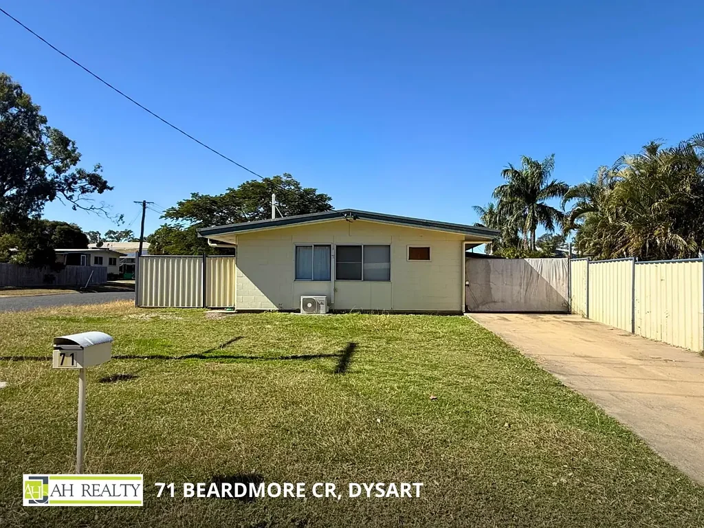 Dysart 3房  EXCELLENT INVESTMENT OPPORTUNITY - PARTLY UPDATED 3 BEDROOM HOUSE FOR SALE - CONVENIENTLY LOCATED!