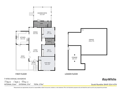 7 Yates Avenue, Ashgrove, QLD 4060, 3 slaapkamers, 1 badkamers, House