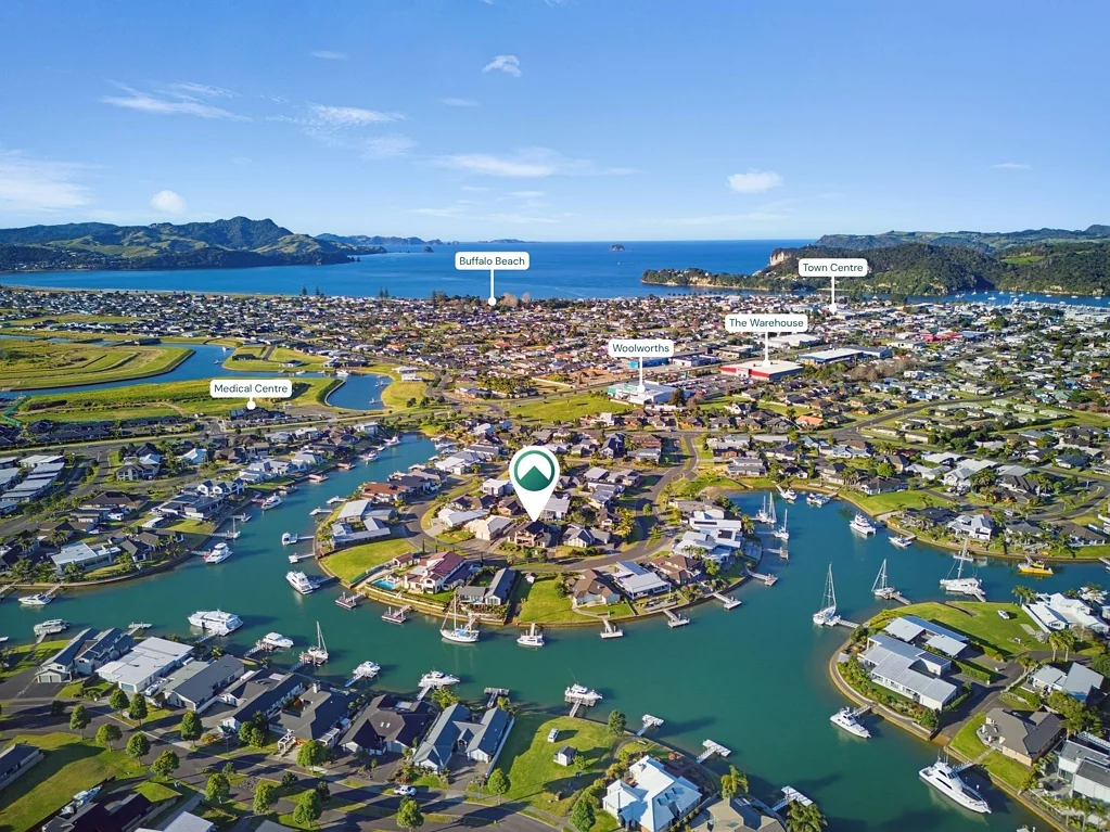 Whitianga 4房  Scale, Space & Sophistication