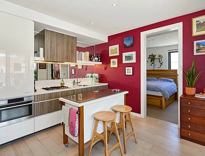 207/130 Errol Street, North Melbourne, Melbourne CBD, 2 침실, 2 욕실, Apartment