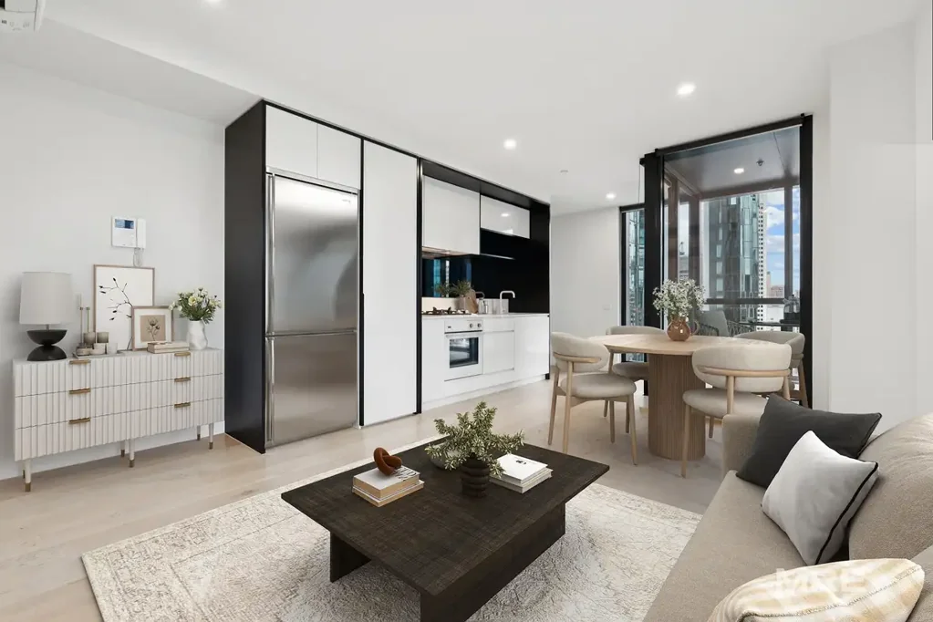 Melbourne 2ਬੈੱਡਰੂਮ Effortless modern chic in vibrant setting