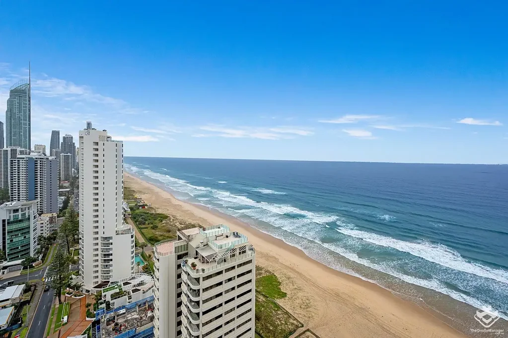 28th Floor Apartment with Ocean & River Views – 2 Bed, 2 Bath