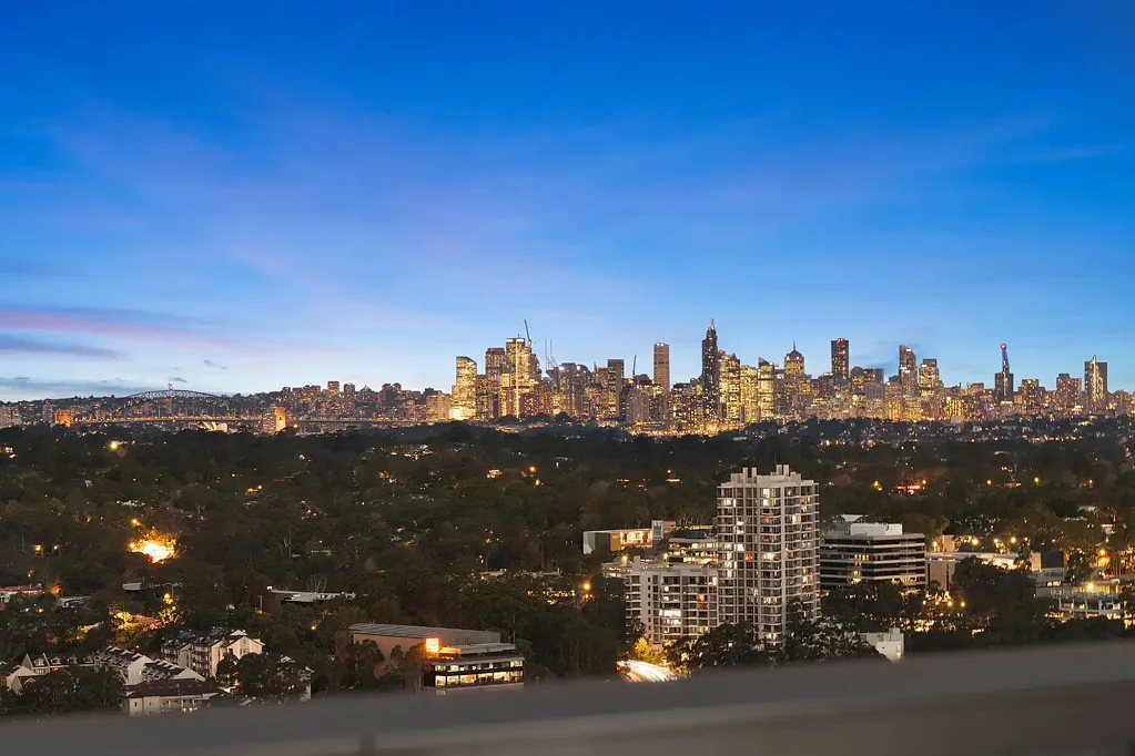North Ryde 3 Bedroom Penthouse perfection with stunning city, Harbour Bridge and Opera House views