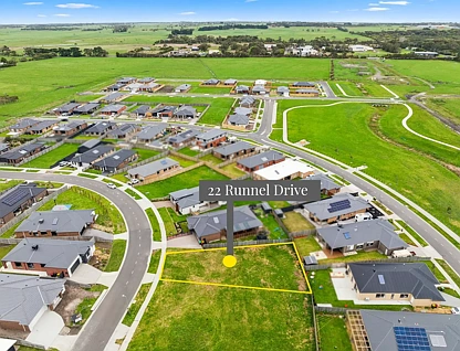 22 Runnel Drive, Wonthaggi, VIC 3995, 0房, 0浴, 建地