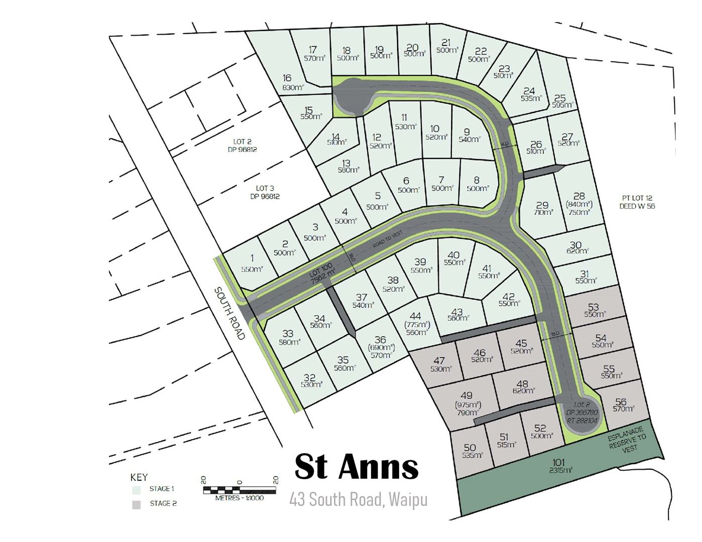 43 South Road, Waipu, Whangarei, 0 રૂમ, 1 બાથરૂમ, Section