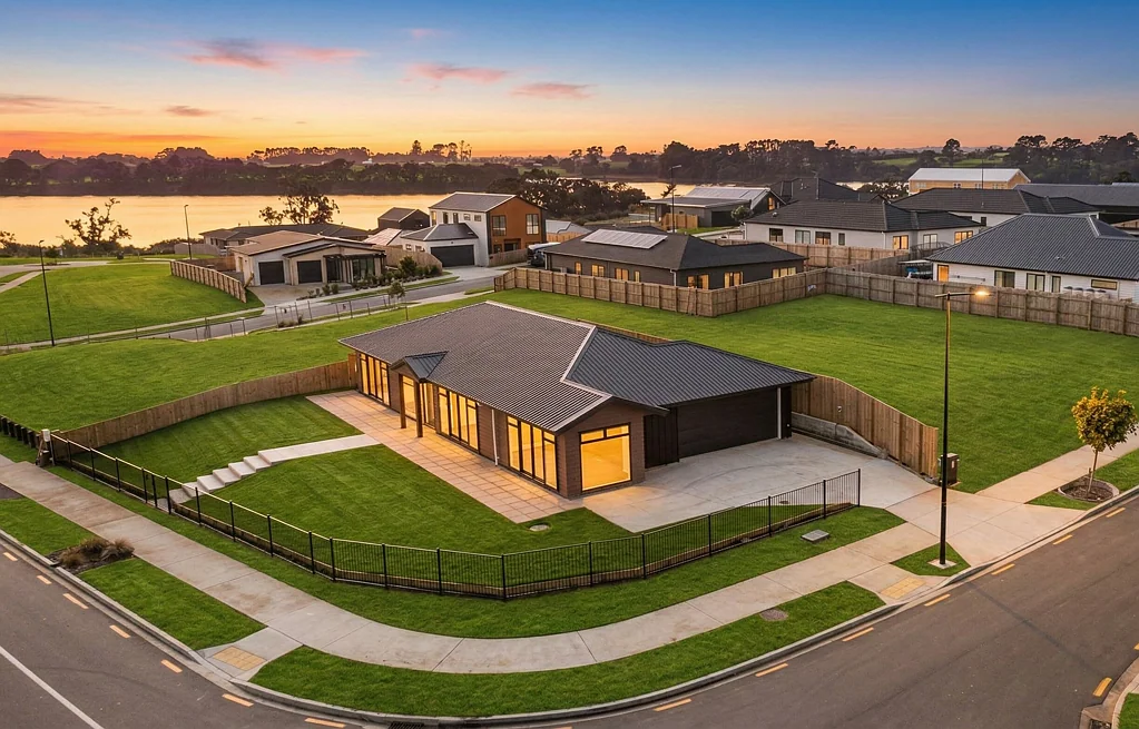 Glenbrook 4房  近新河景宅邸震撼上市！开放式客厅接阳光平台，内进式双车库停车便利，晨起即见水景！ Riverside gem. Vendors are moving.