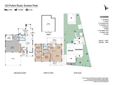 123 Pullen Road, Everton Park, QLD 4053, 3 Bedrooms, 2 Bathrooms, House