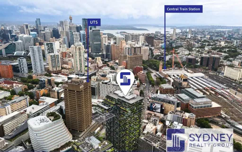 Chippendale 1chambre Bespoke, ultra-modern & convenient large 1 bed + study + parking in iconic location