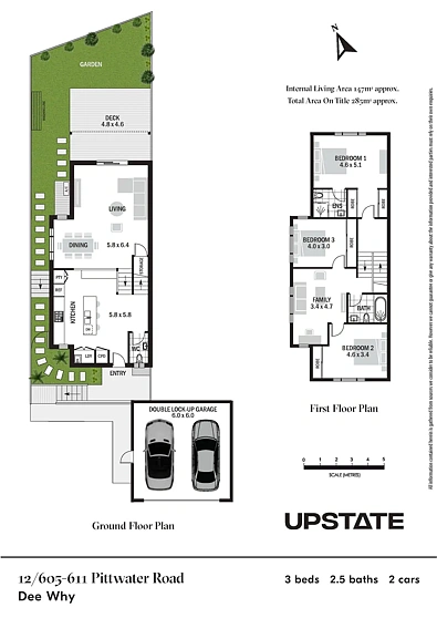 12/605-611 Pittwater Road, Dee Why, NSW 2099, 3 slaapkamers, 2 badkamers, Townhouse
