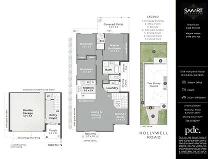 1 / 56 Hollywell Road, Biggera Waters, Gold Coast, 3 Schlafzimmer, 2 Badezimmer, Apartment