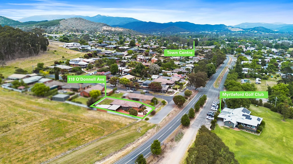 Myrtleford 4Kwarto Family Home - Views of the Golf Course