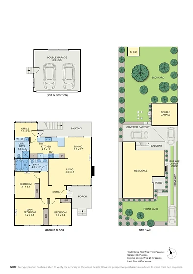 फ्लोर प्लान - 72 Willonga Street, Strathmore, VIC 3041