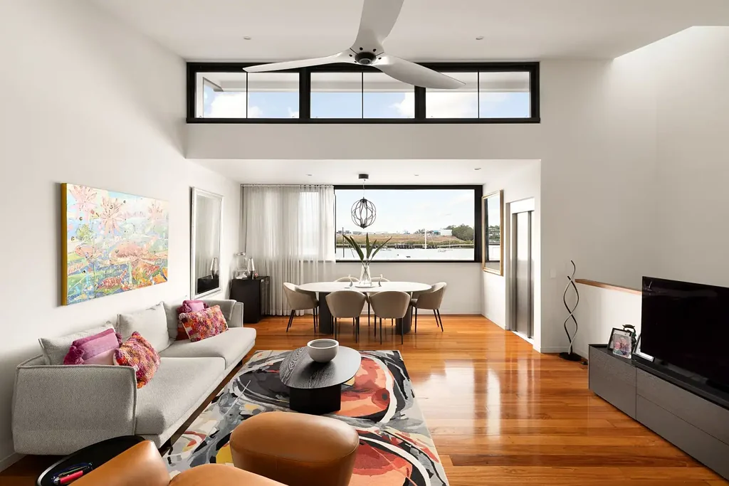 Hamilton 3 Bedroom Architecturally Designed Four-Level Riverfront Townhome