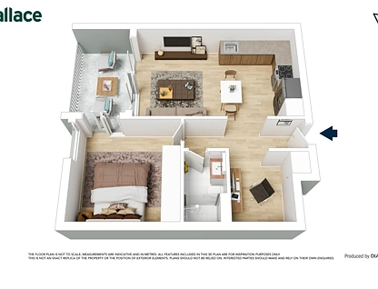 Lot 8/1 Willoughby Ave, Howick, Manukau City, 1 कमरे, 1 बाथरूम, Apartment