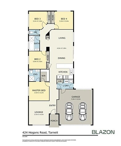 424 Hogans Road, Tarneit, VIC 3029, 4房, 2浴, House