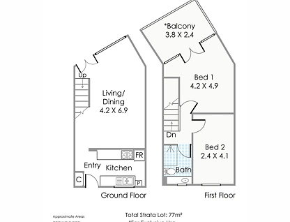 10/439 Canning Highway, Melville, South West Perth, 2 침실, 1 욕실, Apartment