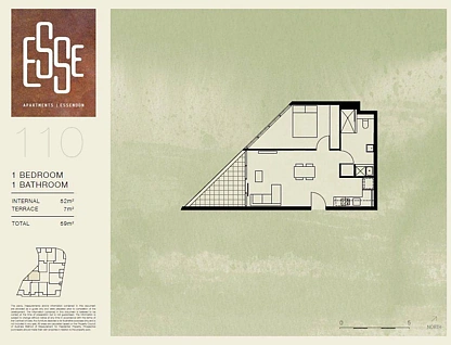 110/316 Pascoe Vale Road, Essendon, North Melbourne, 1 Bedrooms, 1 Bathrooms, Apartment