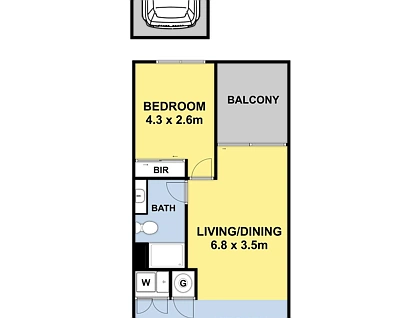 102/436-442 Huntingdale Road, Mount Waverley, East Melbourne, 1 غرف, 1 حمامات, Apartment