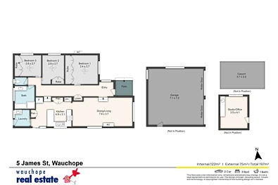 5 James Street, Wauchope, NSW 2446, 3 slaapkamers, 1 badkamers, House