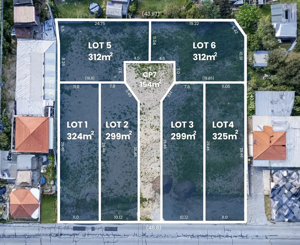 Gosnells SIX PRIME LOTS WITH EXCEPTIONAL LOCATION