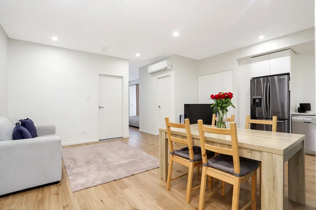 ONE BEDROOM PLUS STUDY CONFIGURED AS A SECOND BEDROOM! Entry to inspections from 17b Booth Street Westmead!