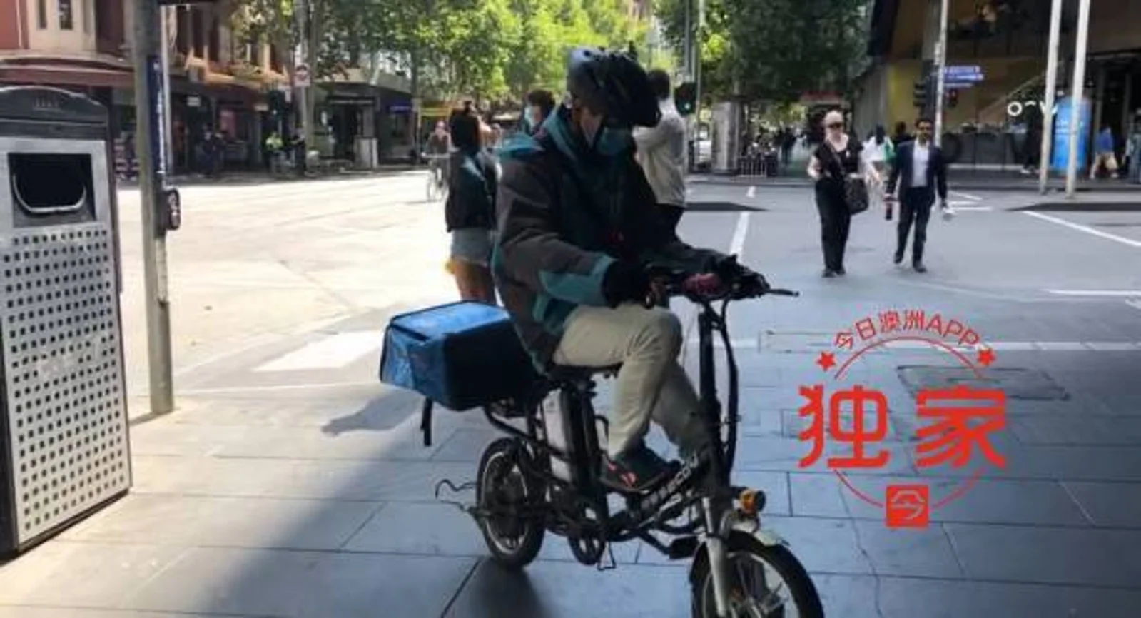 疫情肆虐,澳华人送餐员遭遇“冷漠”顾客!一条不期而至的短信,却令人泪目...(组图)