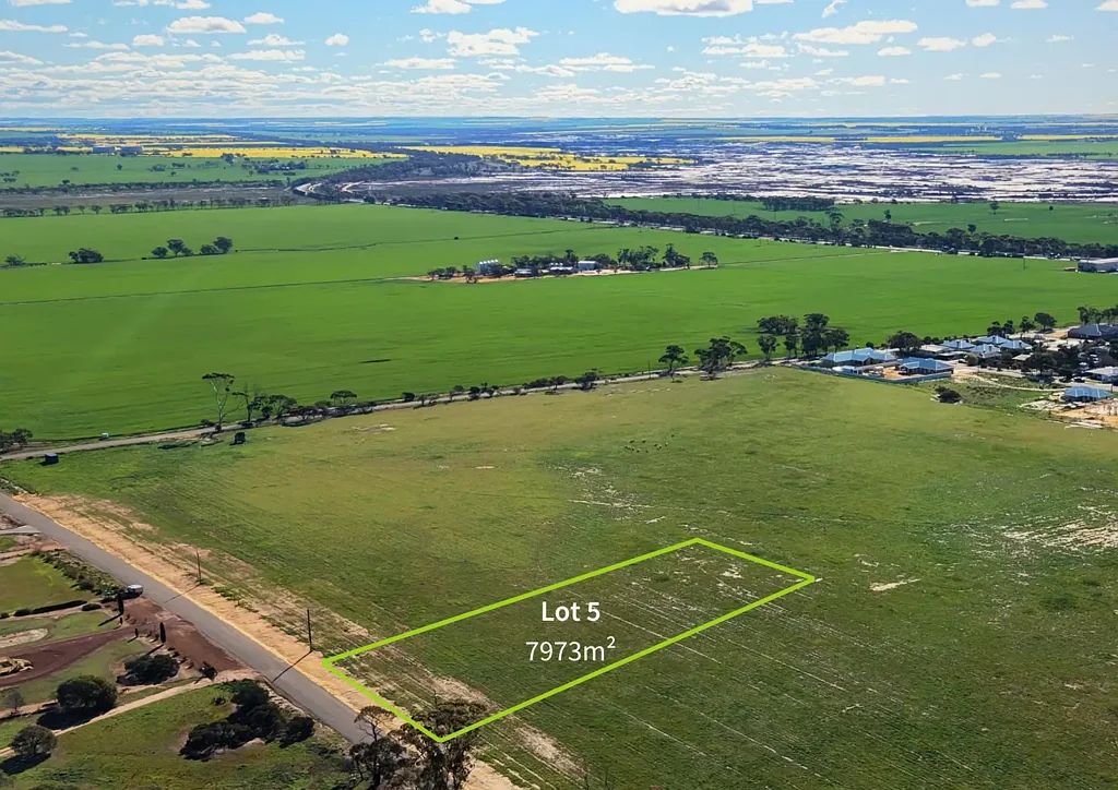 Cunderdin LAST BLOCK AVAILABLE | LOT 5 WATTS STREET, CUNDERDIN