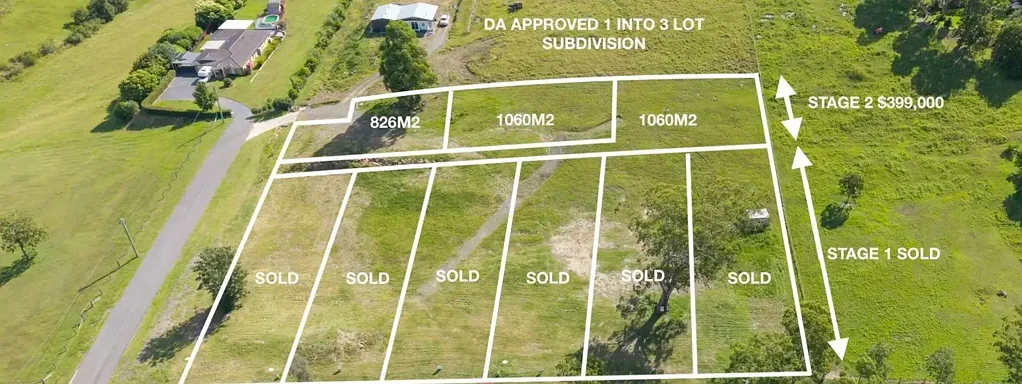 Dungog  Vacant ¾ Acre in the Heart of Town