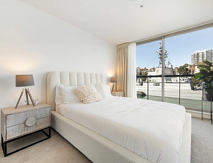 443/6 Cowper Wharf Roadway, Woolloomooloo, Sydney CBD, 1房, 1浴, Apartment