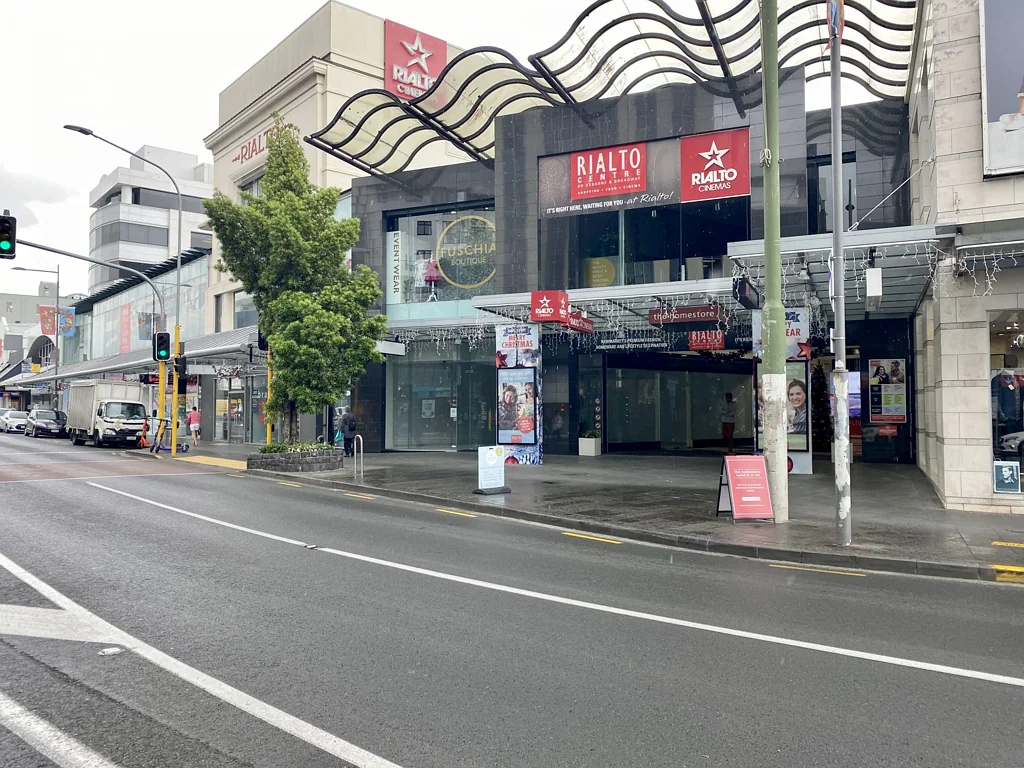 Newmarket  Broadway retail tenancy in Rialto precinct