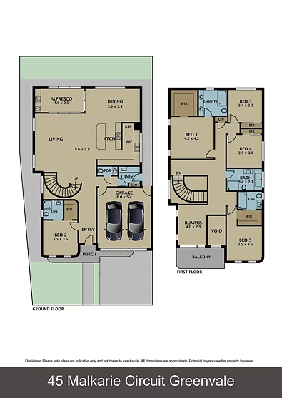 45 Malkari Circuit, Greenvale, VIC 3059, 5 slaapkamers, 4 badkamers, House