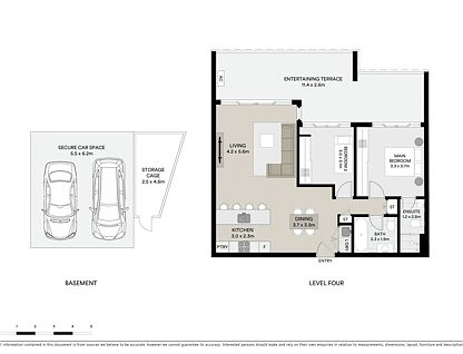 416/538 Rocky Point Road, Sans Souci, St George, 2房, 2浴, Apartment