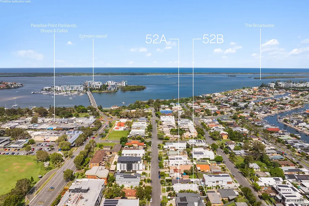 Paradise Point 3 Slaapkamer Stunning Duplex Pair Moments from the Beach, Park & Village Life - Buy One or Buy Both