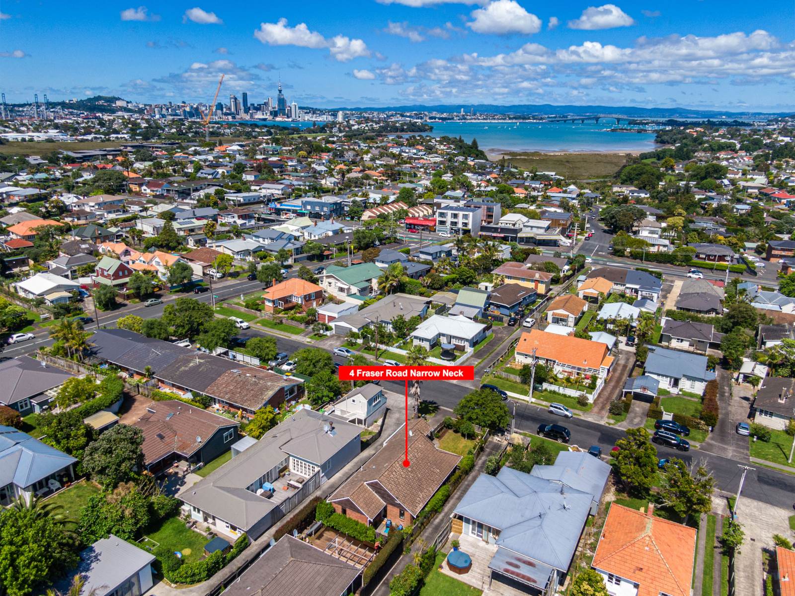 4/4 Fraser Road, Narrow Neck, Auckland - North Shore, 3房, 0浴