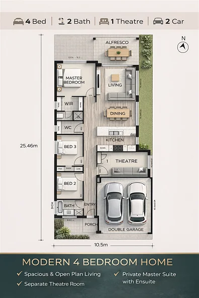 Adres Weerhou, Wellard, WA 6170, 4 slaapkamers, 2 badkamers, House