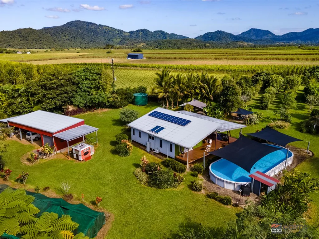 Bartle Frere  Hobby Farm on 45 Acres in Waterfall Country