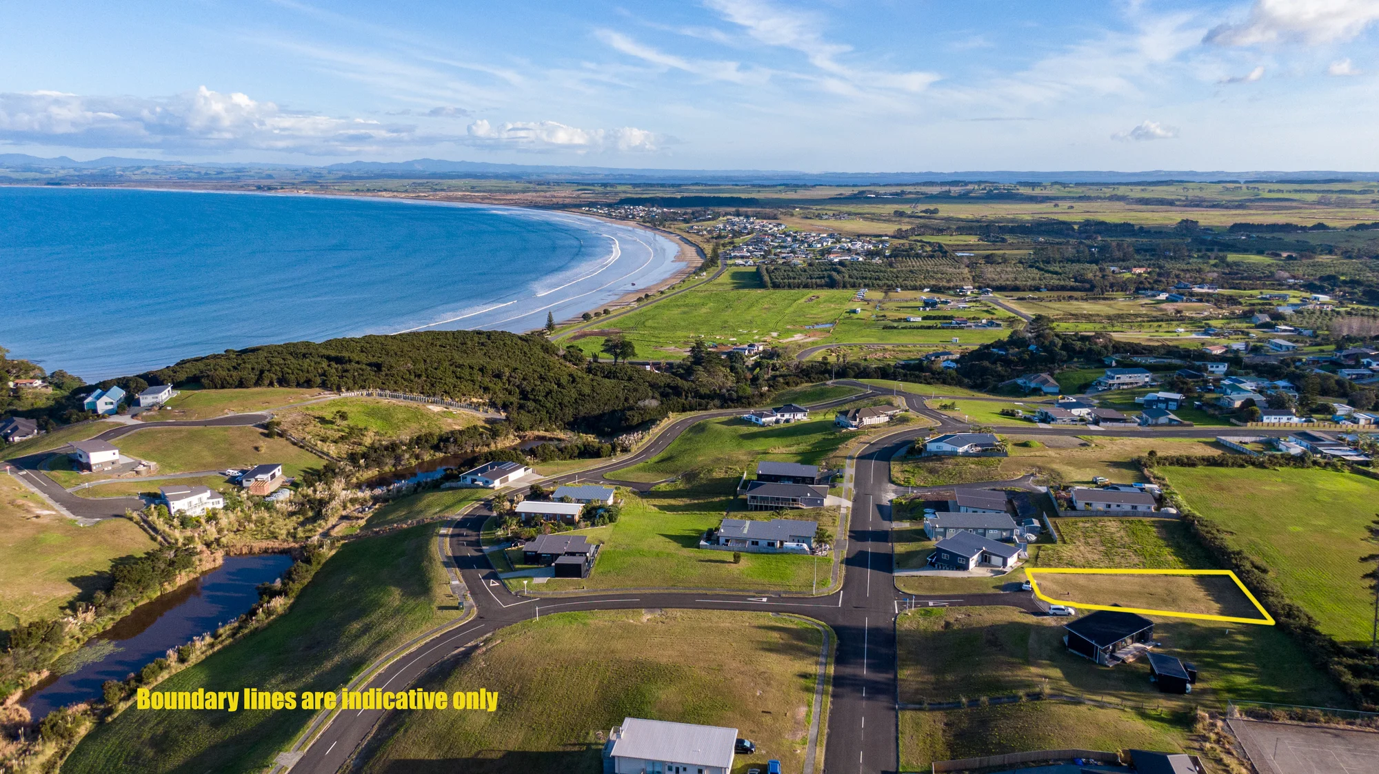 Karikari Peninsula Flat, Prime Elevated Section with Sea Views
