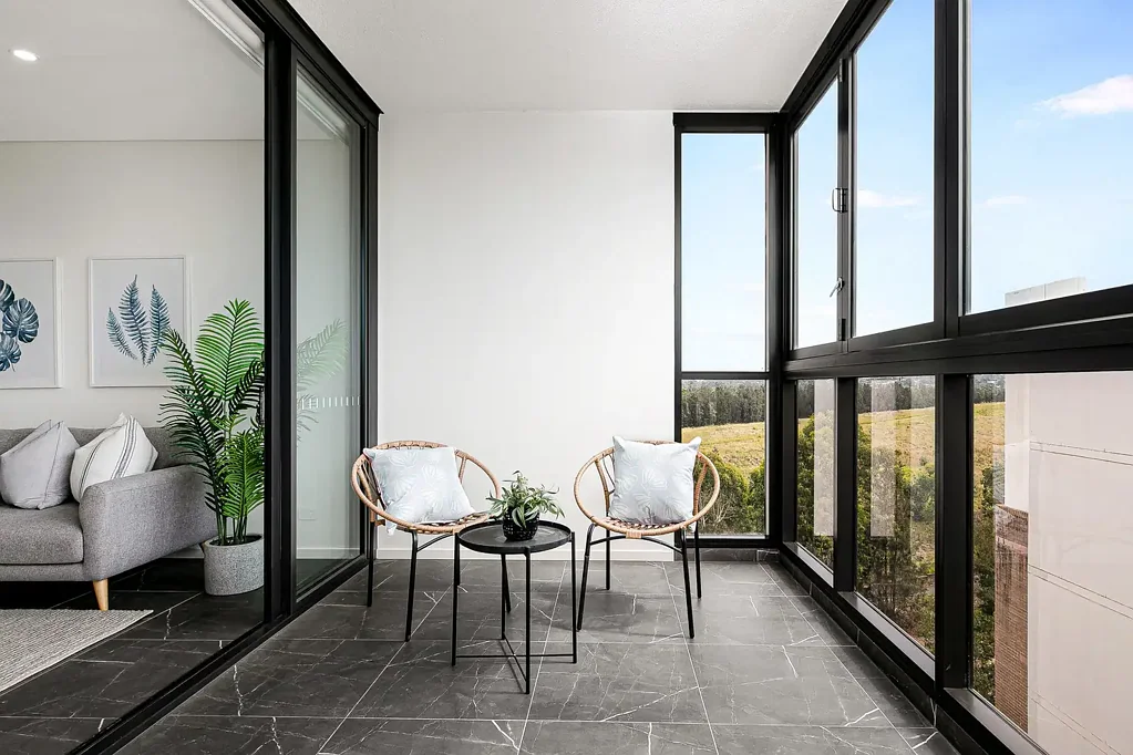 Wentworth Point 2कमरा Boutique executive style with leafy park views.