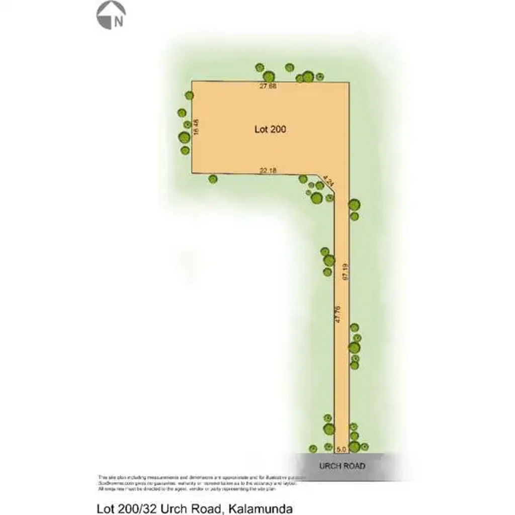 Kalamunda  LAND FOR SALE - GREEN TITLE