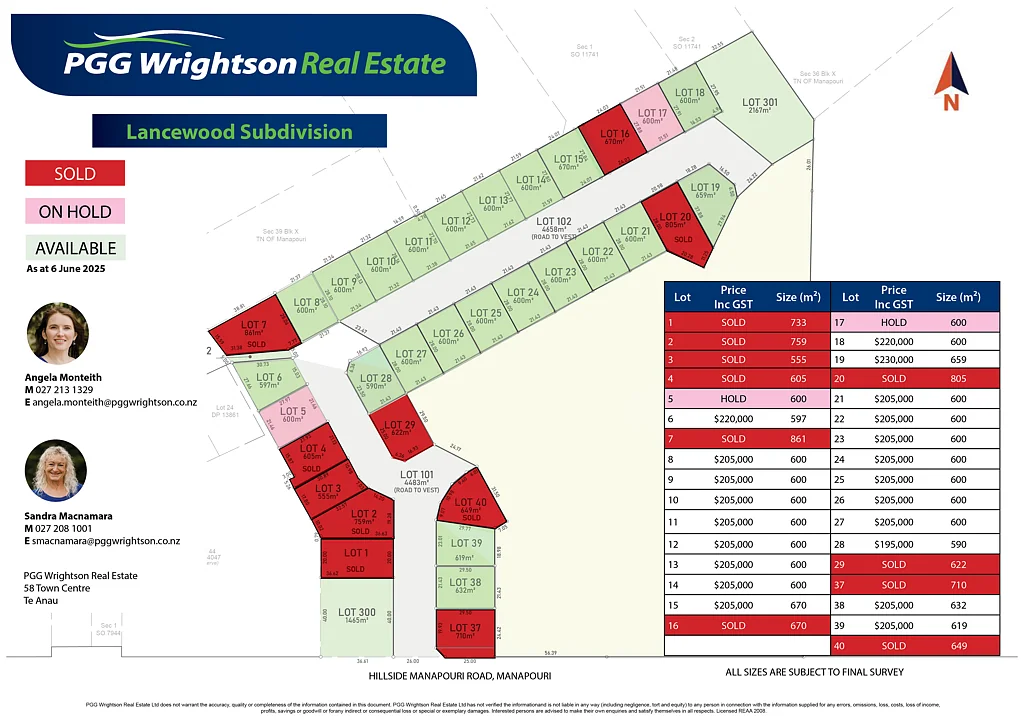 Manapouri Lancewood Subdivision - Stage 1 and 2