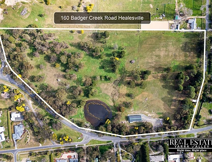 160 Badger Creek rd, Healesville, Yarra Valley, 0 chambres, 0 salles de bain, Lifestyle Property