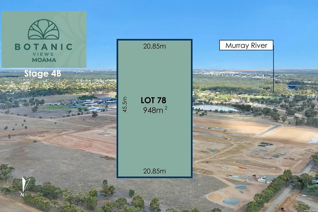 Moama  Botanic Views Estate Stage 4B– Premium Residential Allotments