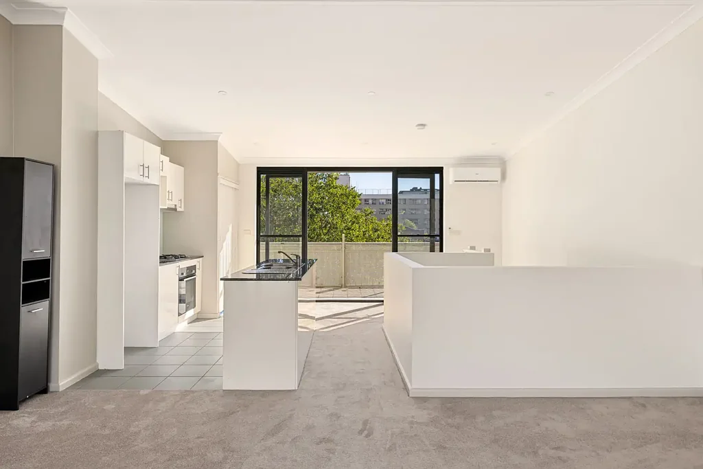 North-facing apartment in top location