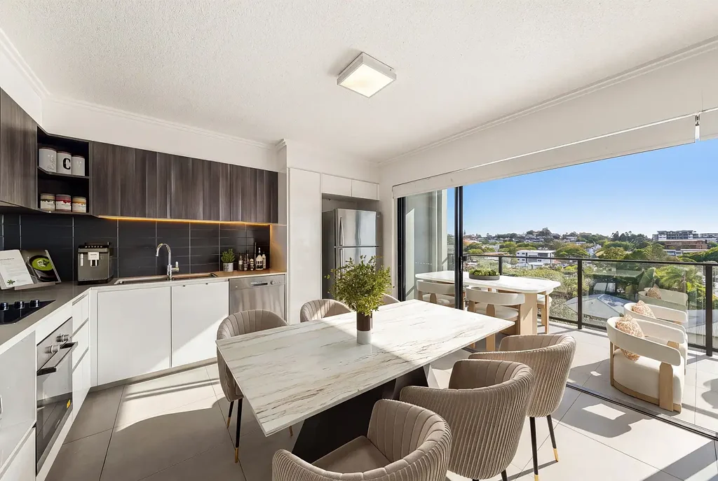 Windsor 2房 高层生活，尽享开阔郊区美景 Elevated Living with Sweeping Suburban Views