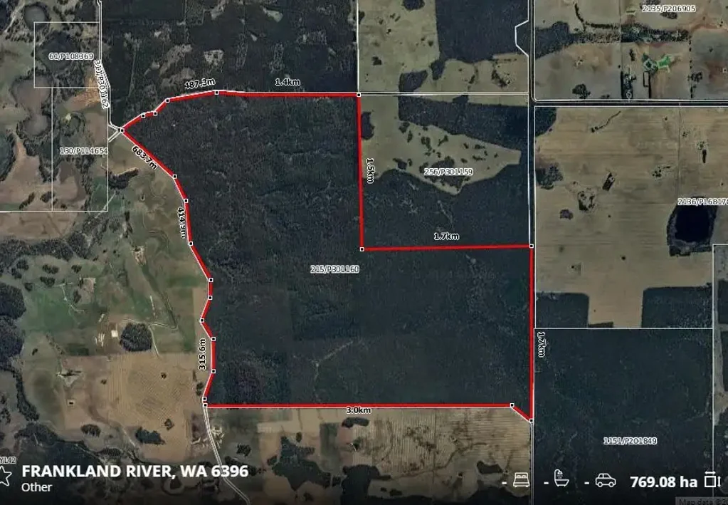 Frankland River  Lot 215 Blackwattle Road, Frankland River