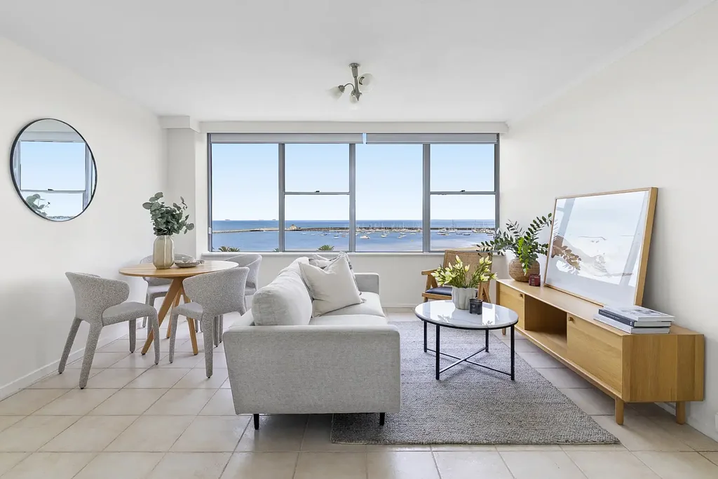 Iconic St Kilda Tower with Sweeping Bay Views