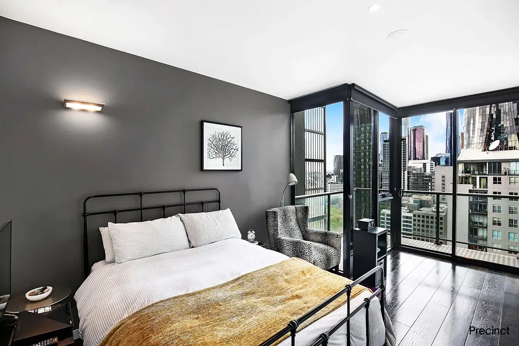 Melbourne 1chambre Top floor apartment with breathtaking views