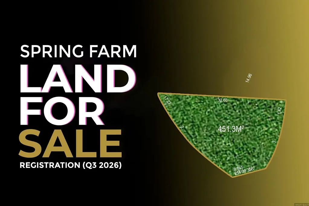 Spring Farm Exclusive Land Opportunity in Spring Farm - Registration anticipated Q3 2026