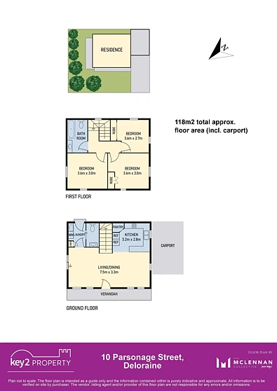10 Parsonage Street, Deloraine, TAS 7304, 3房, 1浴, Townhouse